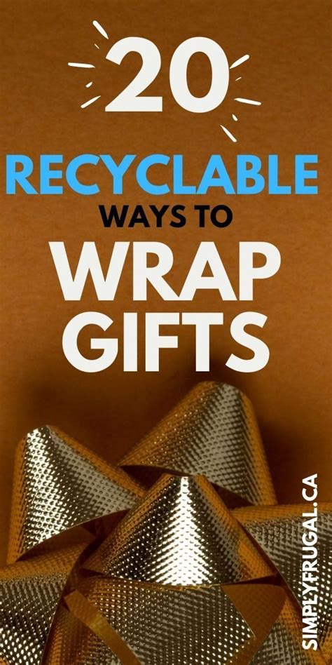 recyclable gift wrap